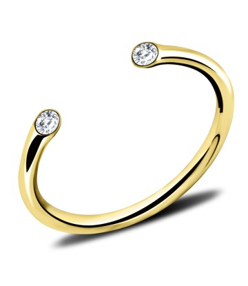 Gold Plated Silver Rings NSR-532-GP